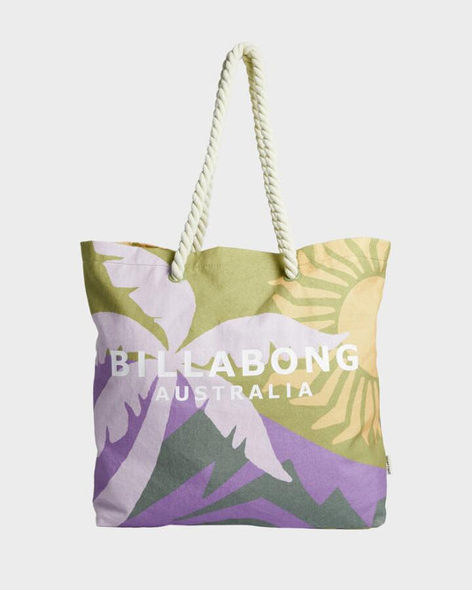 Image of Bags. Productname: Billabong - Womens Feel The Heat Beach Tote Bag - Cadet - in Cadet colour by brand - Billabong