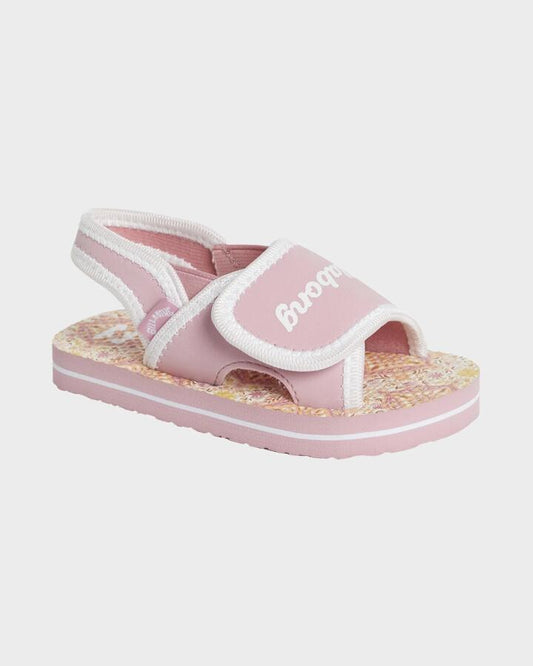 Image of Slippers. Productname: Billabong - Toddlers Just For You Slides - Coral - in Coral colour by brand - Billabong