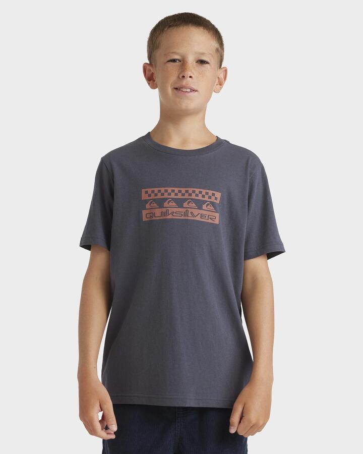 Image of Accessories. Product name - Quiksilver Boys 8-16 Comp Check India Ink in India Ink colour by brand - Quiksilver