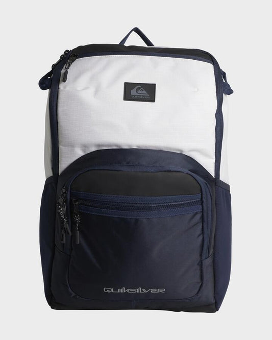 Image of Bags. Productname: Quiksilver - School E Chill Backpack - Silver Birch - in Silver Birch colour by brand - Quiksilver