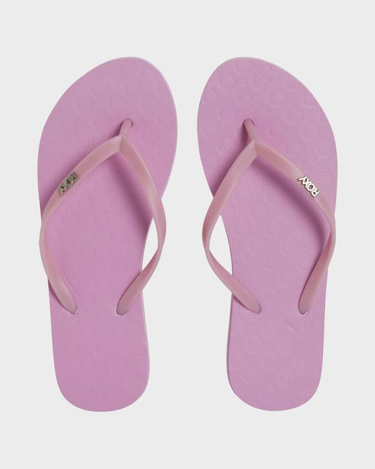 Image of Sandals. Product name - Roxy Womens Viva Iv Thongs Orchid Smoke in Orchid Smoke colour by brand - Roxy
