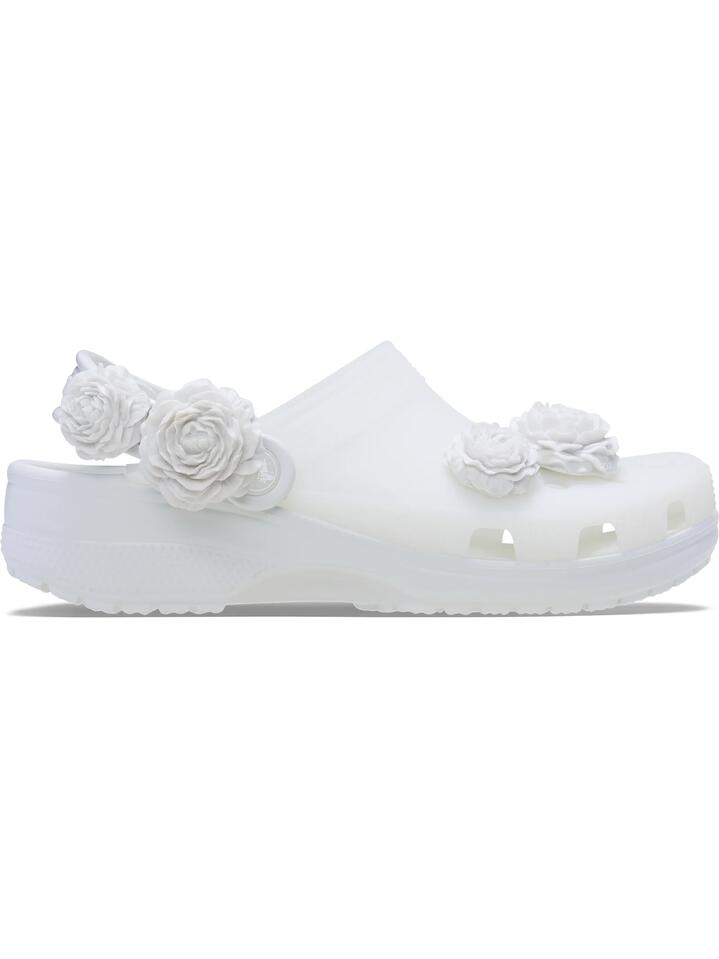 Image of Sandals. Productname: Crocs Women's Crush Bouquet Clog in Moonlight colour by brand - Crocs