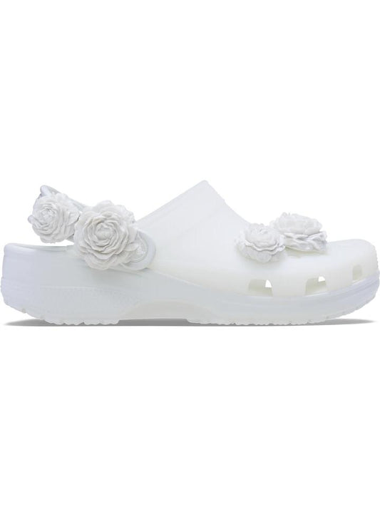 Image of Sandals. Productname: Crocs Women's Crush Bouquet Clog in Moonlight colour by brand - Crocs