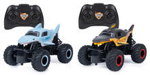 Image of Toy Playsets. Product name - Monster Jam 1:24 Remote Control Monster Trucks in colour by brand - Monster Jam