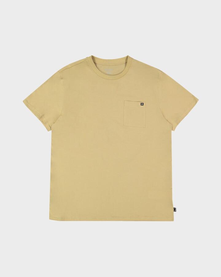 Image of T-Shirts. Productname: Billabong Mens Premium Pocket T-Shirt Light Khaki - in Light Khaki colour by brand - Billabong