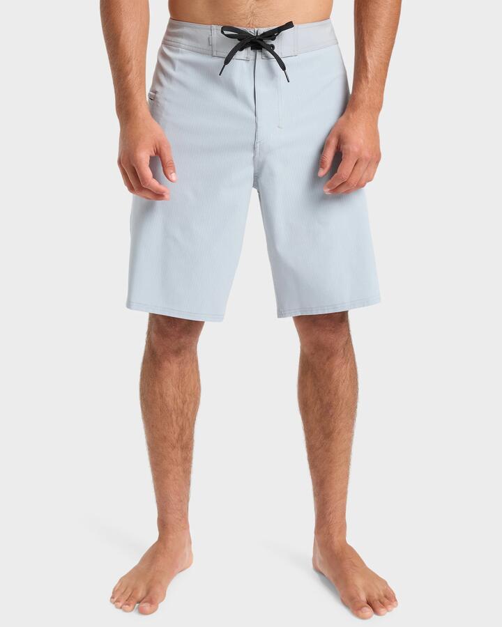 Image of Swimwear. Product name - Quiksilver Mens Highline Omni 19" Boardshorts Quarry in Quarry colour by brand - Quiksilver
