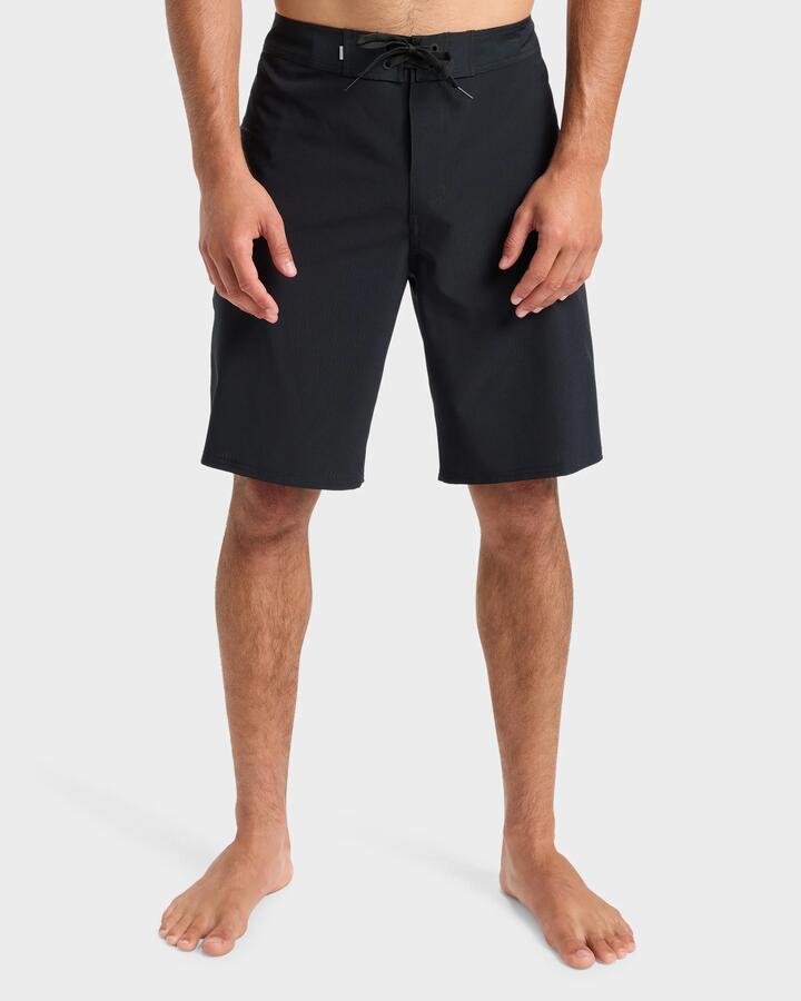 Image of Swimwear. Product name - Quiksilver Mens Highline Omni 19" Boardshorts Black in Black colour by brand - Quiksilver