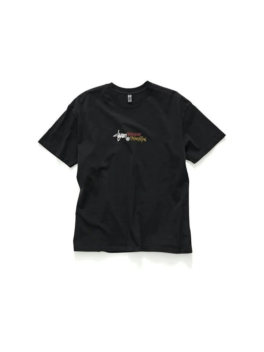 Image of a model wearing Tops. Productname: S-Double Shield Tee in Black colour by brand - S-Double