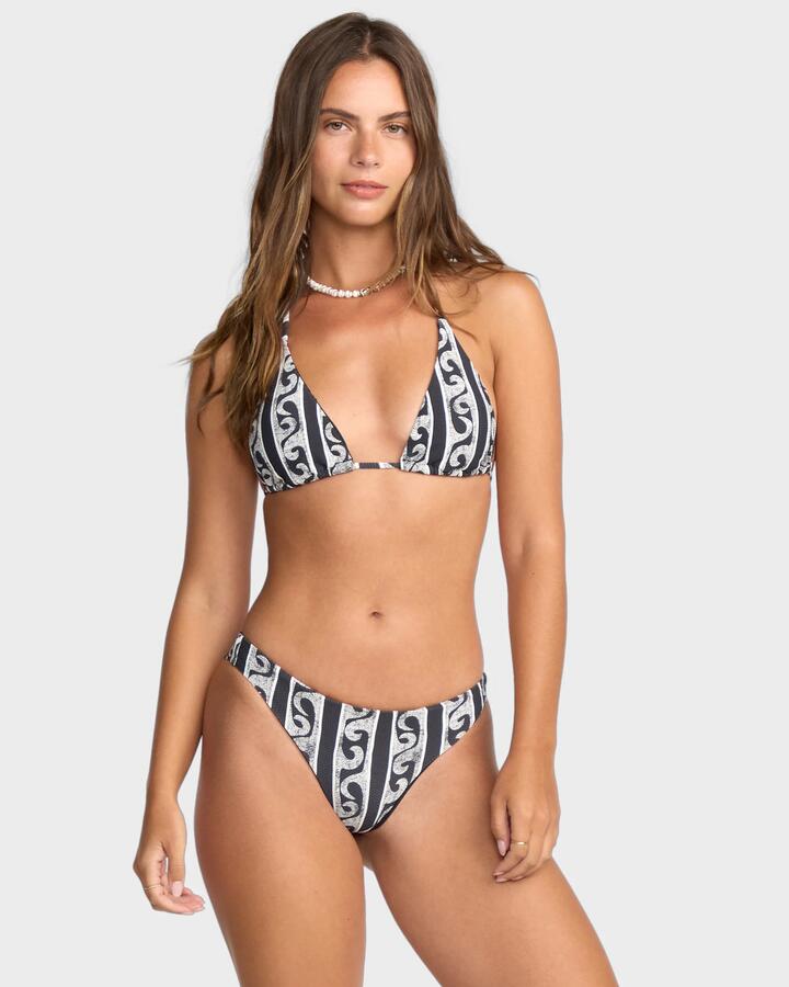 Image of Swimwear. Productname: Billabong - Womens Wave Watcher Bikini Bottom - Black/White - in Black/White colour by brand - Billabong