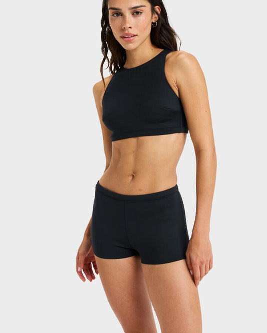 Image of Swimwear. Productname: Roxy Womens Rozy Pro Wave Bikini Bottom Anthracite - in Anthracite colour by brand - Roxy