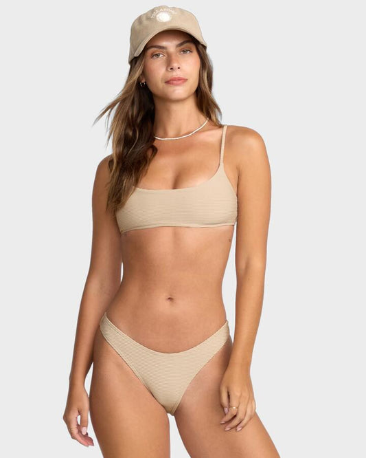Image of Swimwear. Productname: Billabong - Womens Tanlines Hike Bikini Bottom - Cobblestone - in Cobblestone colour by brand - Billabong