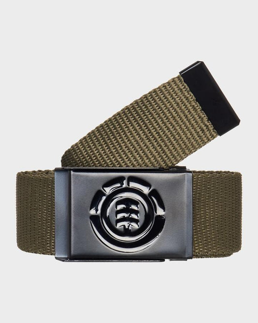 Image of Accessories. Productname: Element Mens Icon Nylon Belt Kalamata - in Kalamata colour by brand - Element