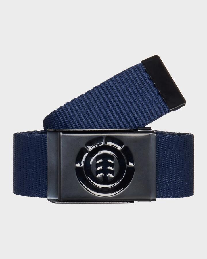 Image of Accessories. Productname: Element Mens Icon Nylon Belt Indigo - in Indigo colour by brand - Element
