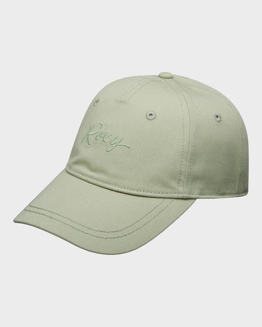 Image of Hats. Productname: Roxy Womens Dear Beliver Dad Cap Laurel Green - in Laurel Green colour by brand - Roxy