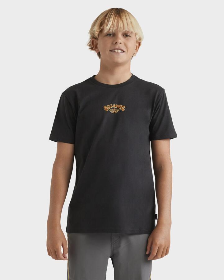 Image of T-Shirts. Productname: Billabong Boys 8-16 Rose Arch T-Shirt Washed Black - in Washed Black colour by brand - Billabong