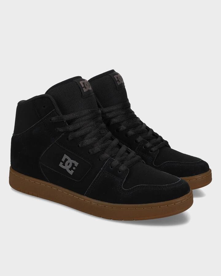 Image of Sneakers. Productname: DC Shoes Mens Manteca 4 Hi Sneakers Black/Gum - in Black/Gum colour by brand - DC Shoes