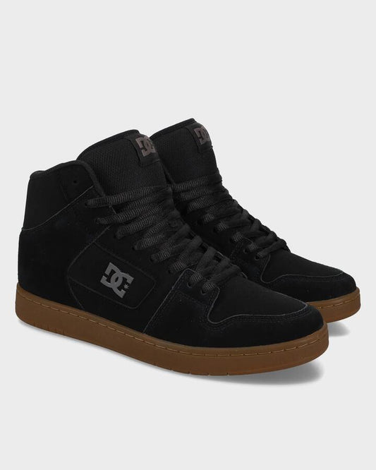 Image of Sneakers. Productname: DC Shoes Mens Manteca 4 Hi Sneakers Black/Gum - in Black/Gum colour by brand - DC Shoes
