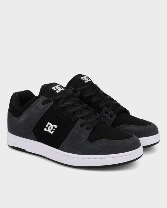 Image of Shoes. Product name - DC Shoes Mens Manteca 4 Skate Shoes Grey/Black/White in Grey/Black/White colour by brand - DC Shoes