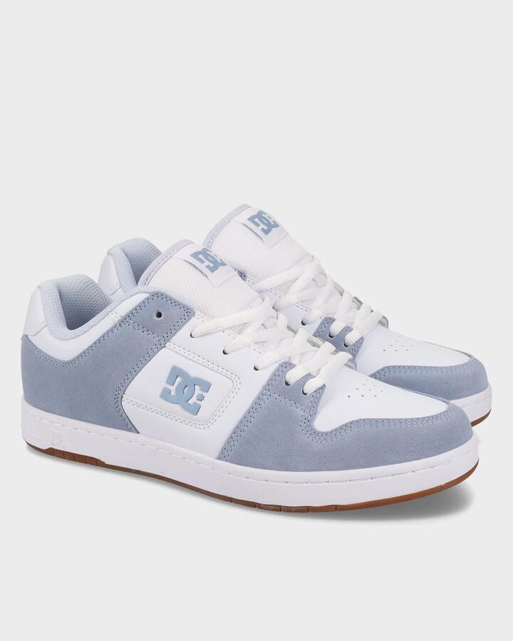 Image of Sneakers. Product name - DC Shoes Mens Manteca 4 Sneakers Grey/White in Grey/White colour by brand - DC Shoes