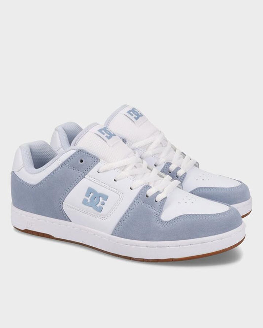 Image of Sneakers. Product name - DC Shoes Mens Manteca 4 Sneakers Grey/White in Grey/White colour by brand - DC Shoes