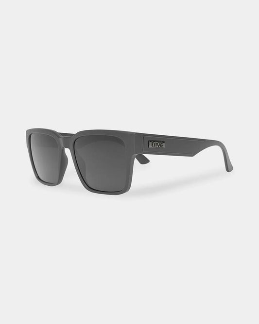 Image of Sunglasses. Productname: Liive Danjo Matt Black Polarised Sunglasses Matt Black - in Matt Black colour by brand - Liive