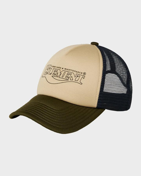Image of Hats. Productname: Element - Mens Printable Trucker Cap - Aluminum - in Aluminum colour by brand - Element