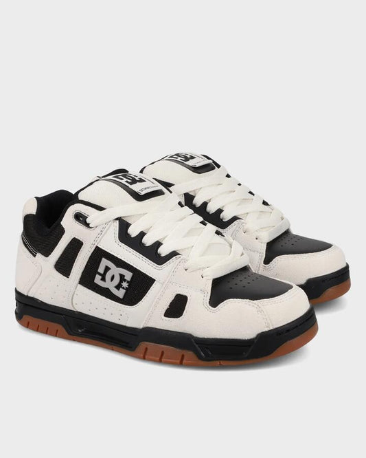 Image of Sneakers. Productname: DC Shoes Mens Stag Sneakers Offwhite - in Offwhite colour by brand - DC Shoes