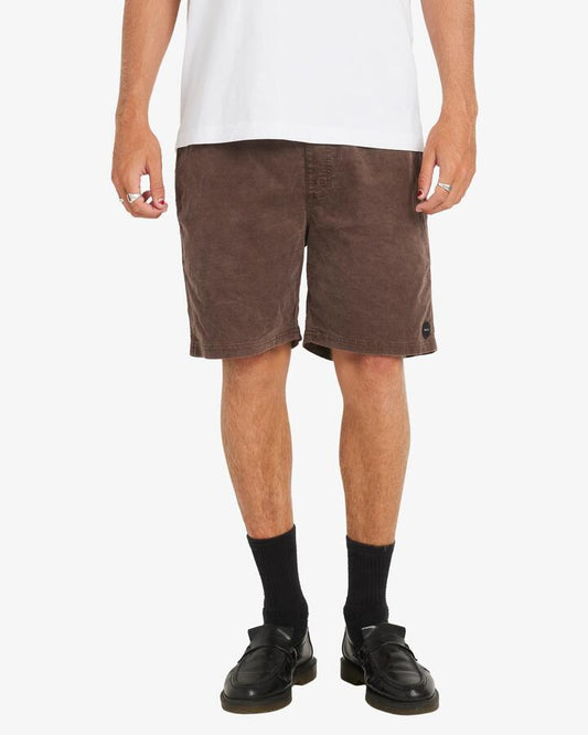 Image of Accessories. Productname: RVCA - Mens Escape Elastic Cord Ii Walkshorts - Chocolate - in Chocolate colour by brand - RVCA