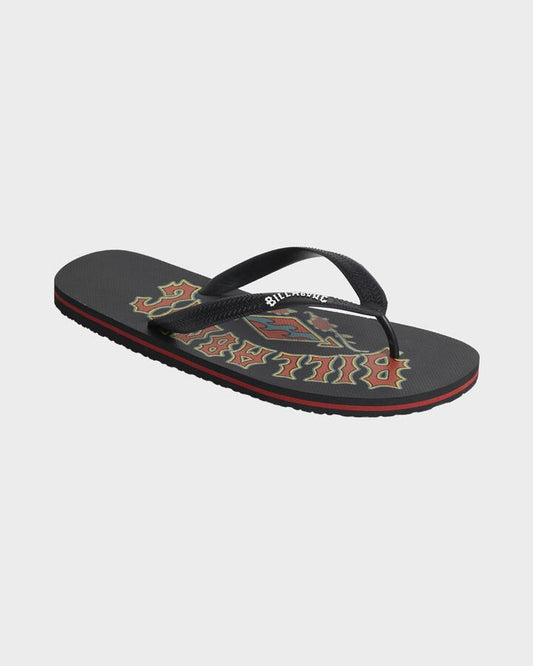 Image of Sandals. Productname: Billabong Mens Tides Thongs Raven - in Raven colour by brand - Billabong
