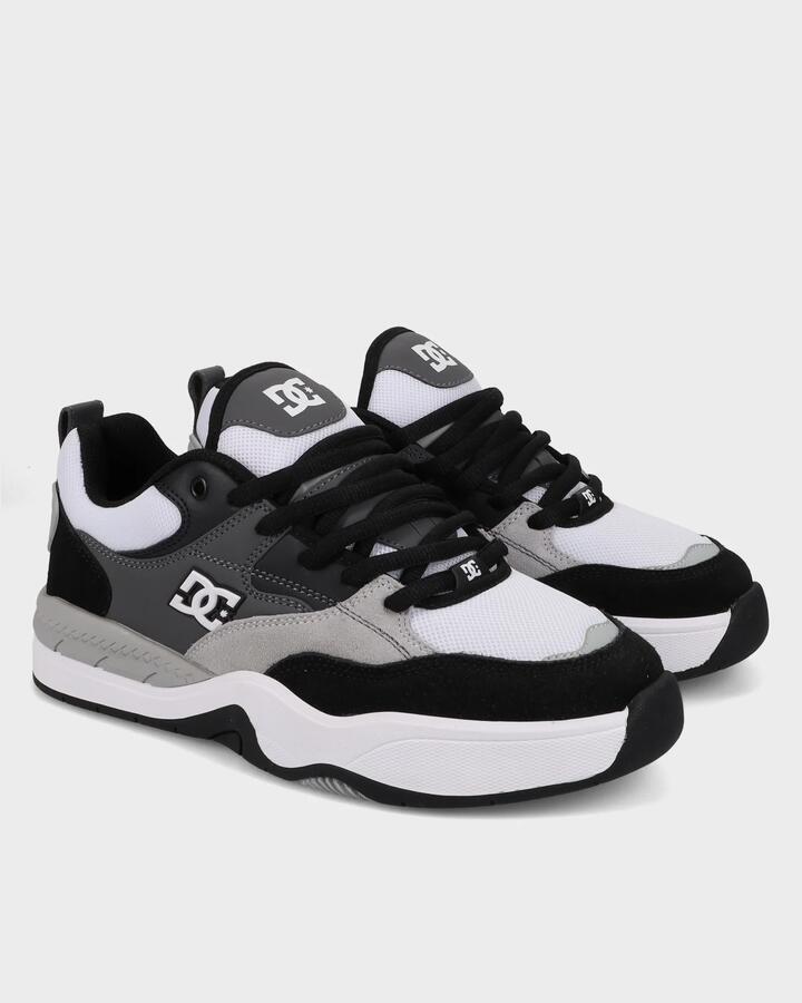Image of Shoes. Product name - DC Shoes Mens Dc Ascend Skate Shoes Black/Grey/White in Black/Grey/White colour by brand - DC Shoes