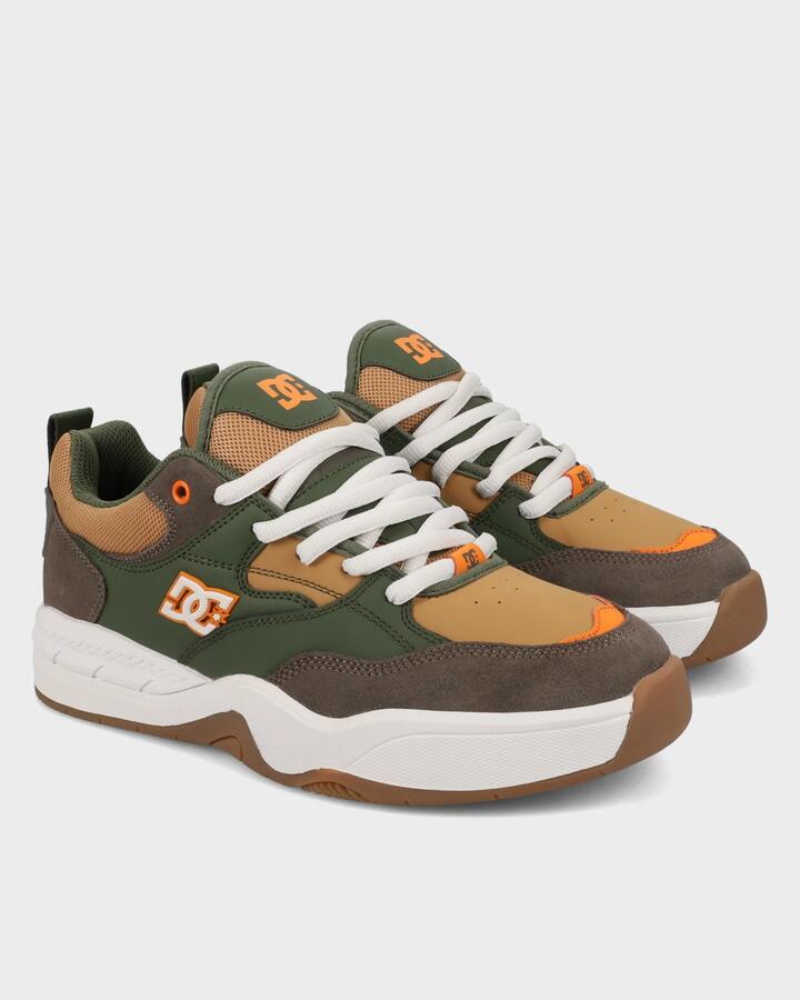 Image of Sneakers. Product name - DC Shoes Mens Dc Ascend Sneakers Brown/Olive in Brown/Olive colour by brand - DC Shoes