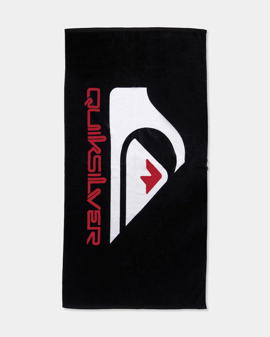Image of Accessories. Productname: Quiksilver - Bombora Ii Beach Towel - Black/White - in Black/White colour by brand - Quiksilver