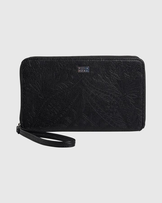 Image of Wallets & Money Clips. Productname: Billabong - Womens Travel Wallet - Black - in Black colour by brand - Billabong