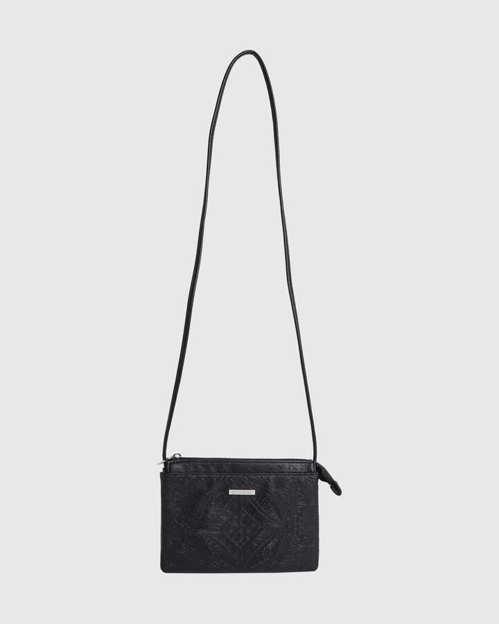 Image of Accessories. Productname: Billabong - Womens Just For You Festival Purse - Black - in Black colour by brand - Billabong