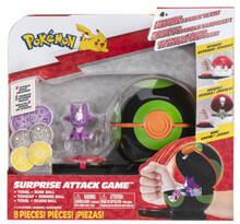 Image of Action Figures. Product name - Pokemon Surprise Attack Battle Game in colour by brand - Toymate