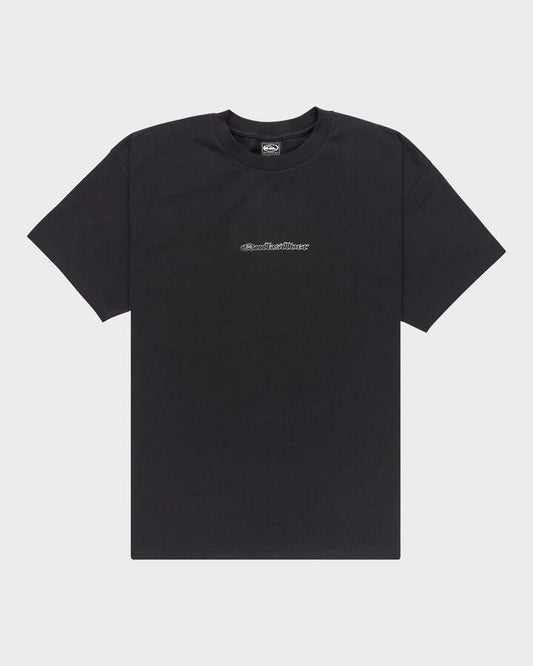 Image of T-Shirts. Productname: Quiksilver Mens Electric Connection T-Shirt Black - in Black colour by brand - Quiksilver