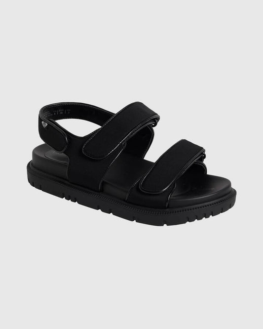 Image of Sandals. Productname: Roxy - Womens Conrad Sandals - Black - in Black colour by brand - Roxy