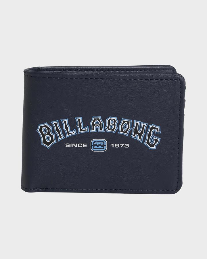Image of Wallets & Money Clips. Productname: Billabong Mens Range Leather Wallet Dark Navy - in Dark Navy colour by brand - Billabong