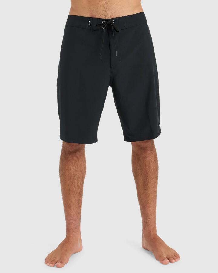 Image of Swimwear. Product name - Quiksilver Mens Kaimana 20" Boardshorts Black in Black colour by brand - Quiksilver