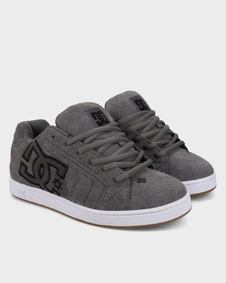 Image of Sneakers. Product name - DC Shoes Mens Net Se Sneakers Grey/Grey in Grey/Grey colour by brand - DC Shoes