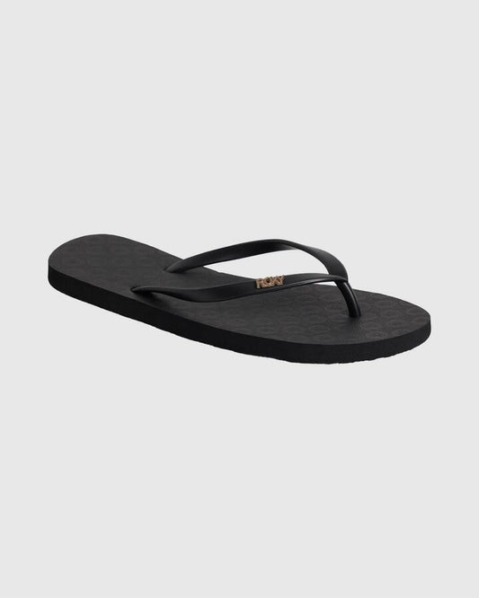 Image of Sandals. Productname: Roxy Womens Viva Iv Thongs Black - in Black colour by brand - Roxy