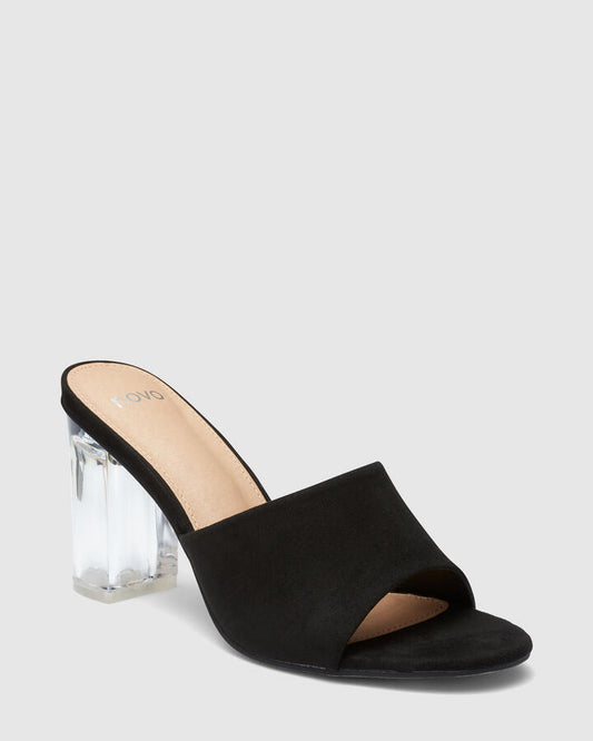 FERRAZ  BLACK Women's Strappy - High Heel Novo Heels 09