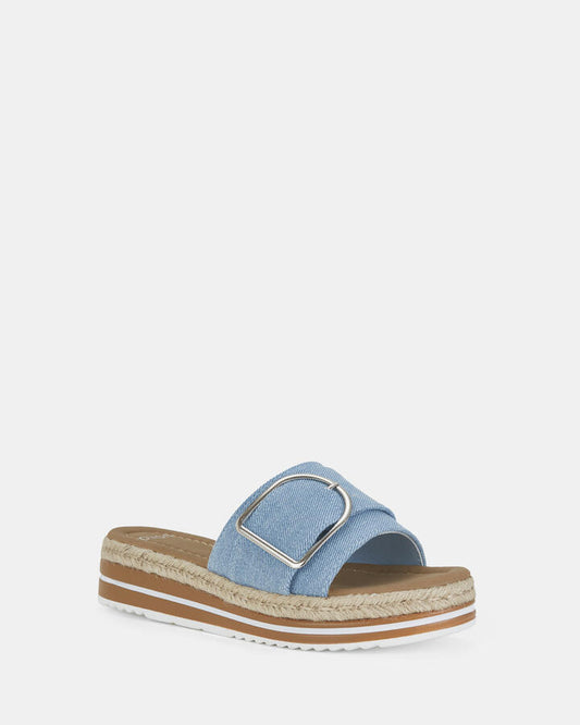 BRAVE  DENIM Women's Wedge Novo Wedges 09
