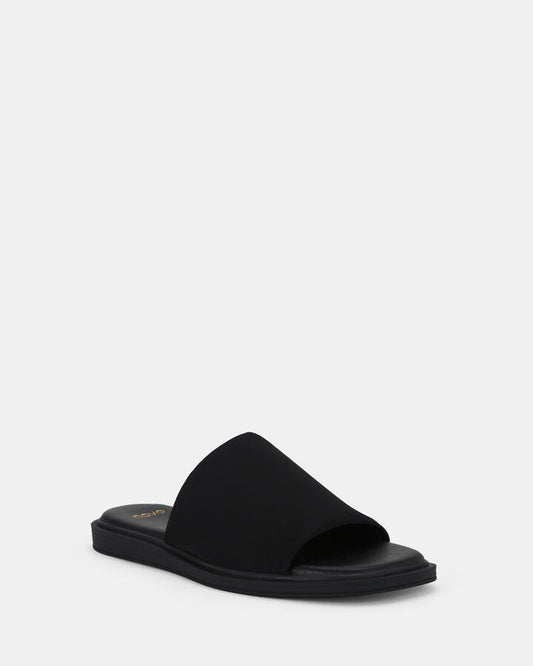 TEANA  BLACK Women's Thongs Novo Sandals 05