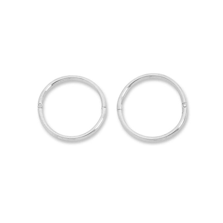 Image of Earrings. Productname: 12mm Sleeper in Sterling Silver in Silver colour by brand - Bevilles