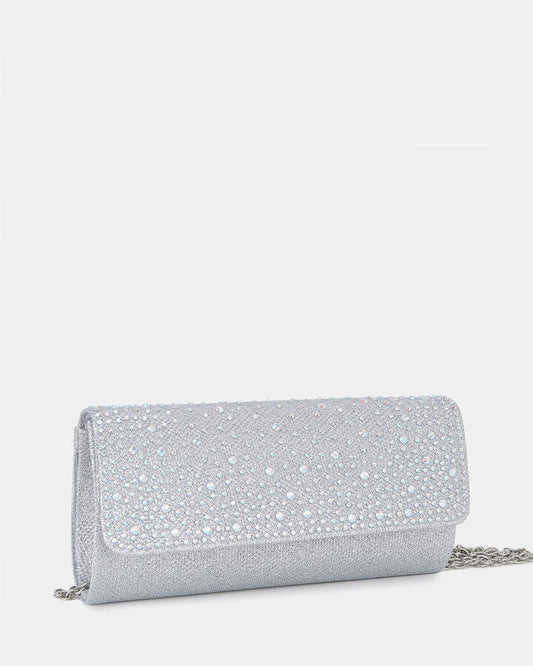 AMAZING  SILVER Women's Novo Clutches Novo Handbags