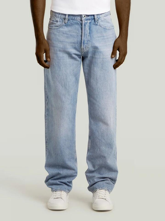 Image of Jeans. Productname: G-Star Dakota Regular Straight Jeans in Vintage Platinum Blue colour by brand - G-Star