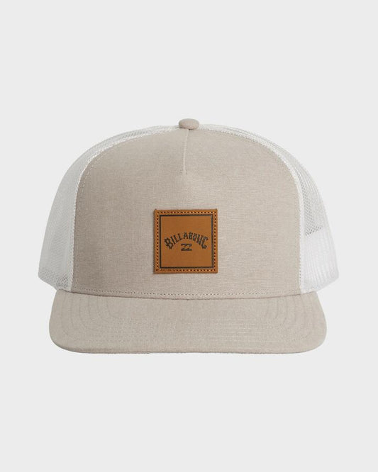 Image of Hats. Productname: Billabong - Mens Stacked Trucker Cap - Sand - in Sand colour by brand - Billabong