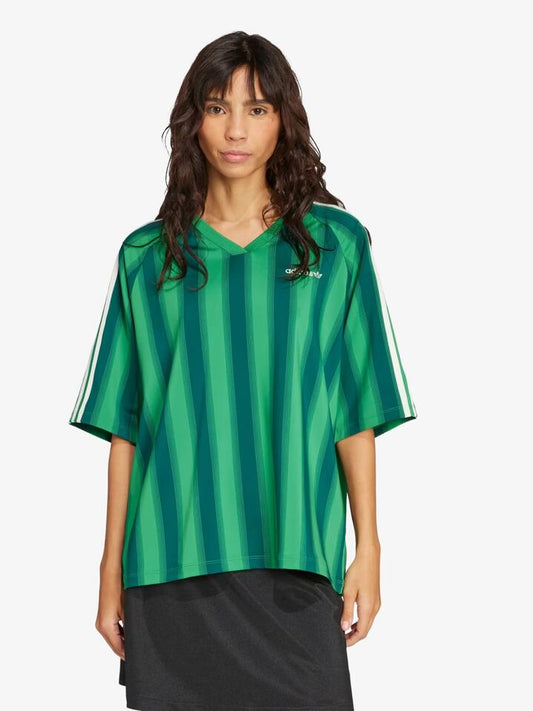 Image of T-Shirts. Productname: Adidas Linear Tee in Green colour by brand - Adidas