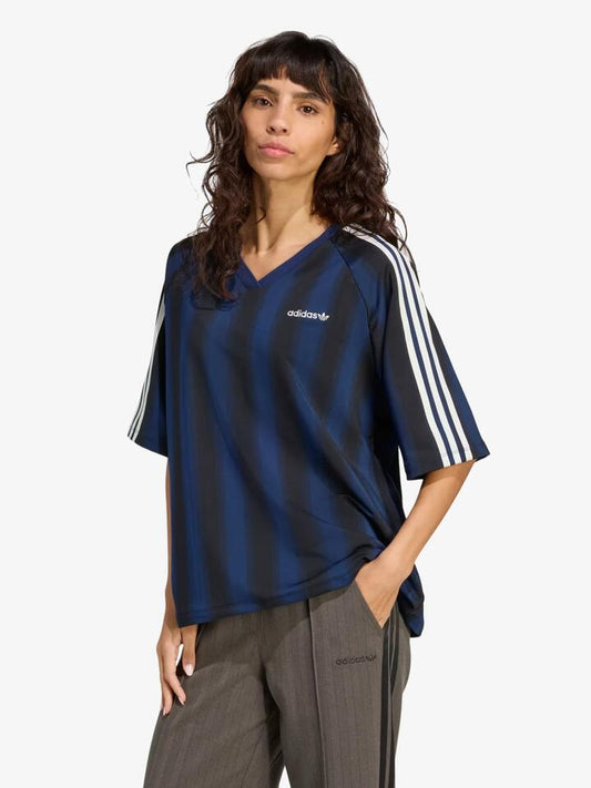 Image of T-Shirts. Productname: Adidas Linear Tee in Night Indigo colour by brand - Adidas